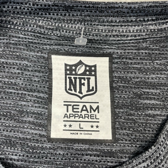 NFL Team Apparel New England Patriots Active Wear Short Sleeve Tee Shirt Men's L - Picture 3 of 6